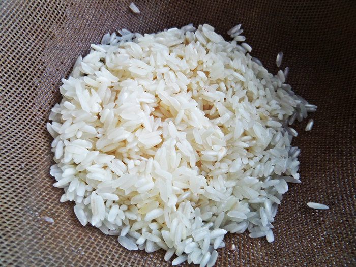 Мороженое из риса и мармелада