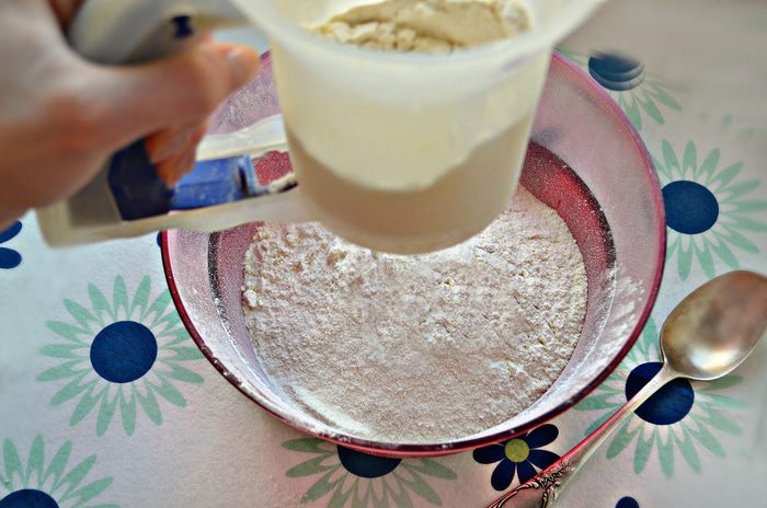 Миндальный пасхальный кулич