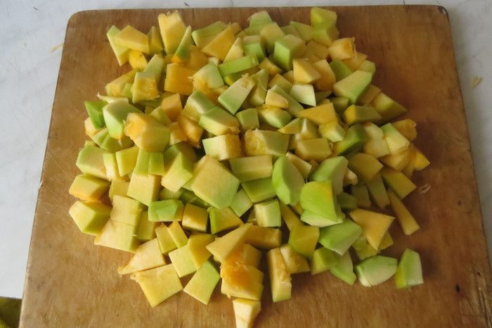 Запеканка с мясом и тыквой