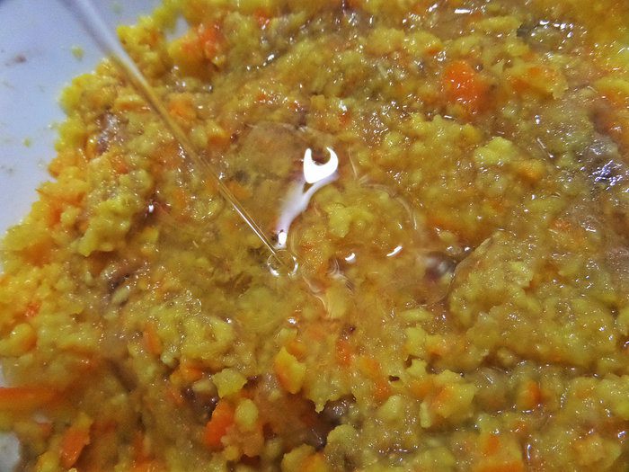 Маффины с апельсином и бананом