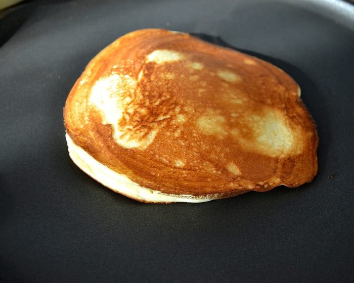 Сырные панкейки