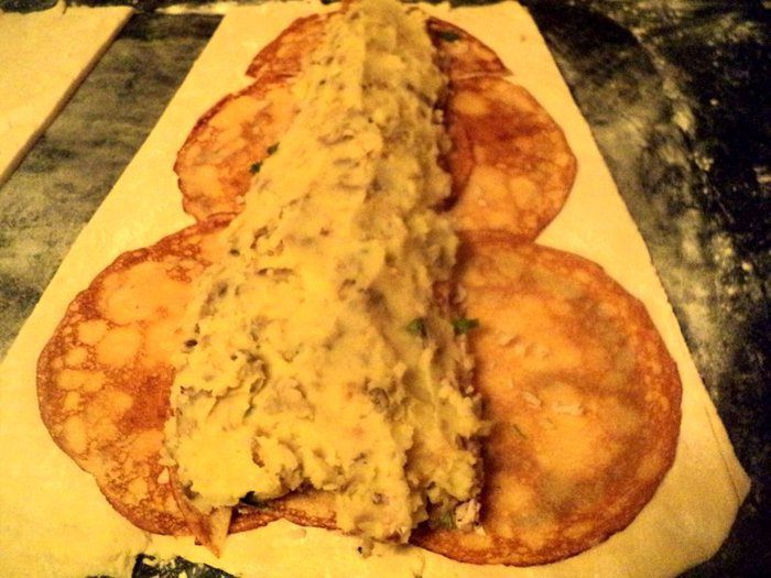 Пирог-кулебяка «Лошадка»