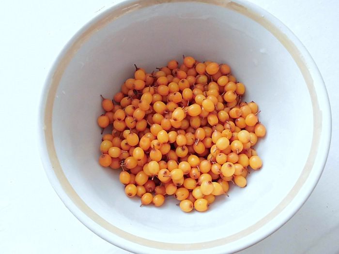 Тыквенный пирог с облепихой для Снежинки Татьяны