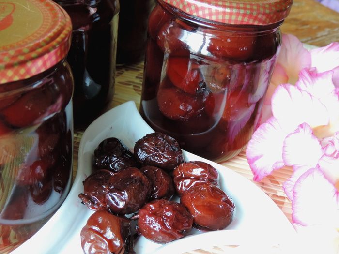 Маринованные сливы в &amp;quot;сухом&amp;quot; маринаде