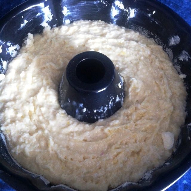 Кокосовый кекс на белках