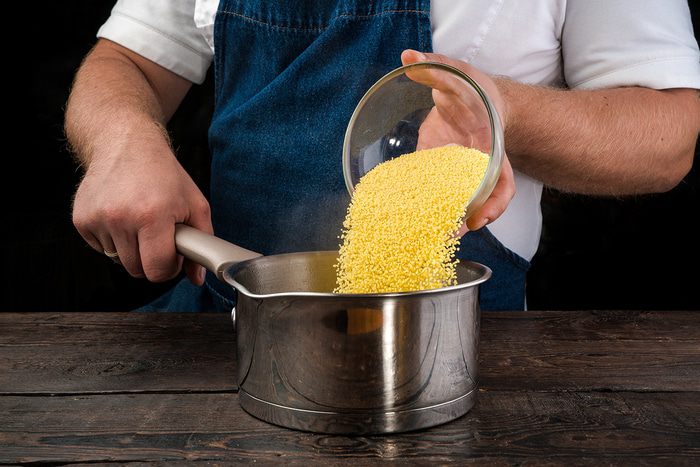 Кускус с жареными овощами