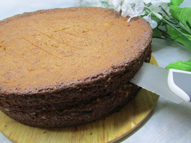 Пирог из картофеля со сметанным кремом