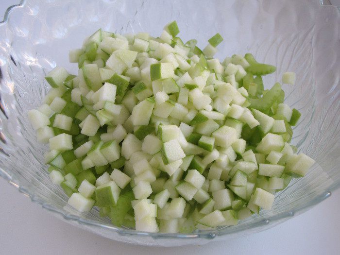 Вальдорфский салат с грейпфрутом