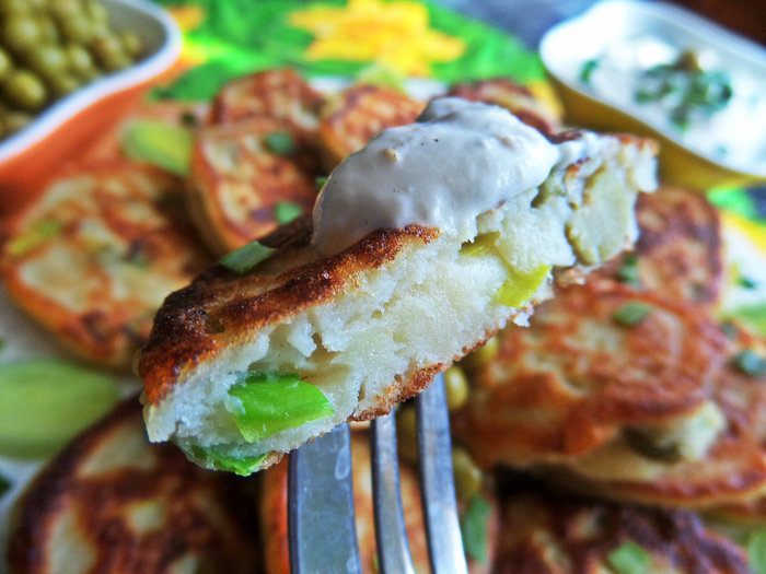 Картофельные оладьи