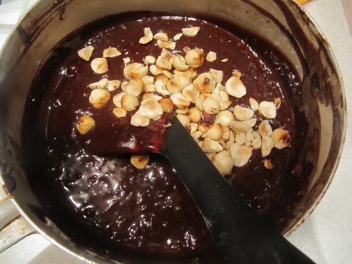 Брауни с фундуком