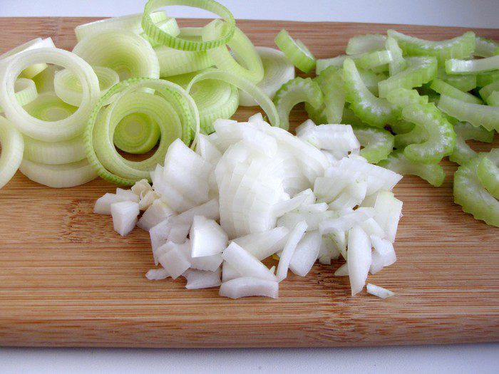 Филе лосося по-бретонски