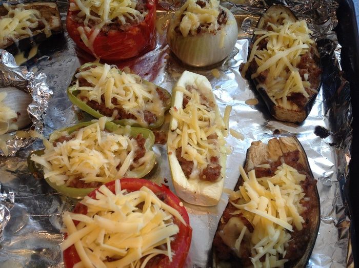 Фаршированные овощи