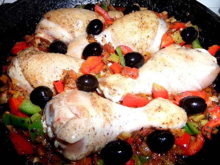 Куриные ножки по-средиземноморски