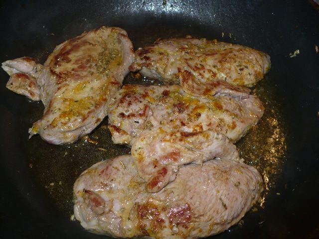 Утиная грудка в апельсиновом соусе