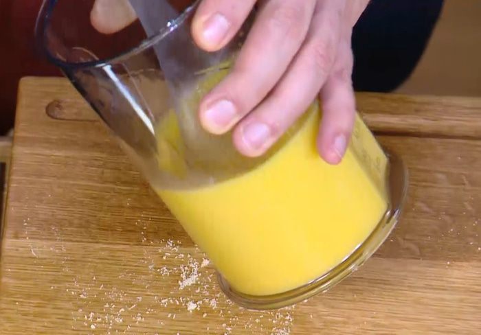 Миндальный пирог на поленте и рисовой муке 