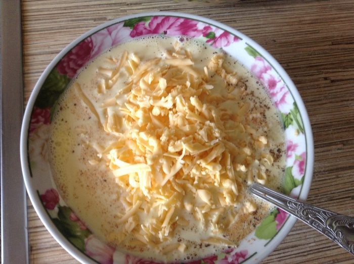 Киш со шпинатом и беконом 
