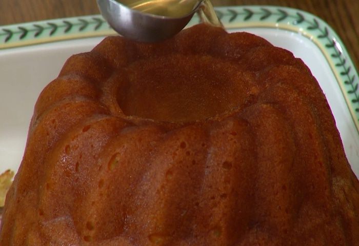 Ромовая баба с лимончелло