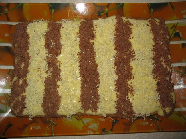 Тирамису-торт &amp;quot;Черно-белая зима&amp;quot;