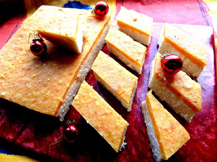 Ватрушка под мармеладом из хурмы