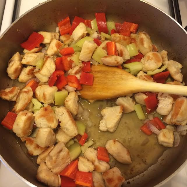 Курица с кешью
