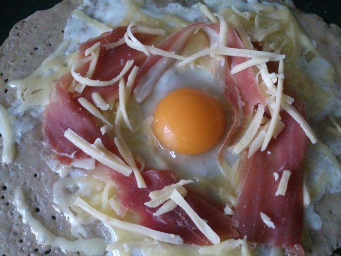 Бретонские блинчики из гречневой муки