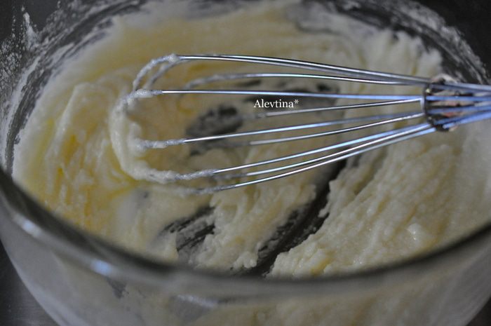 Банановый кекс с глазурью