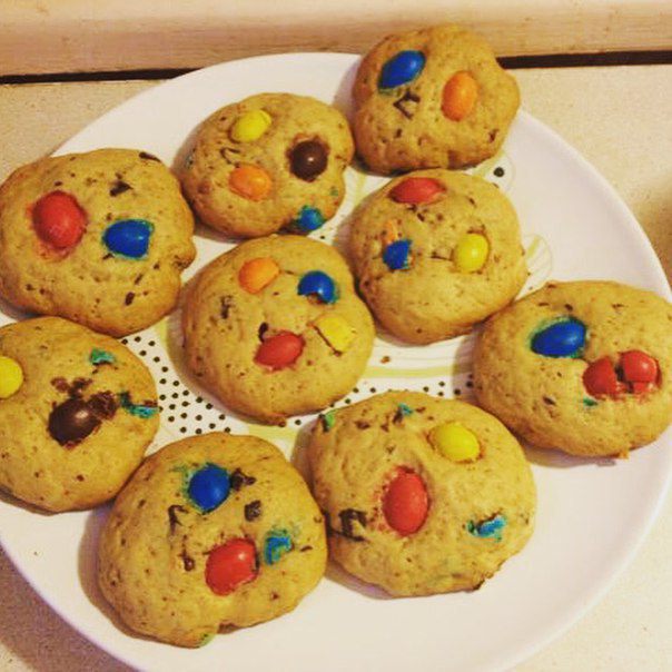 Печенье с M&amp;amp;M’S