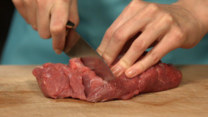 Slim мясо по-французски