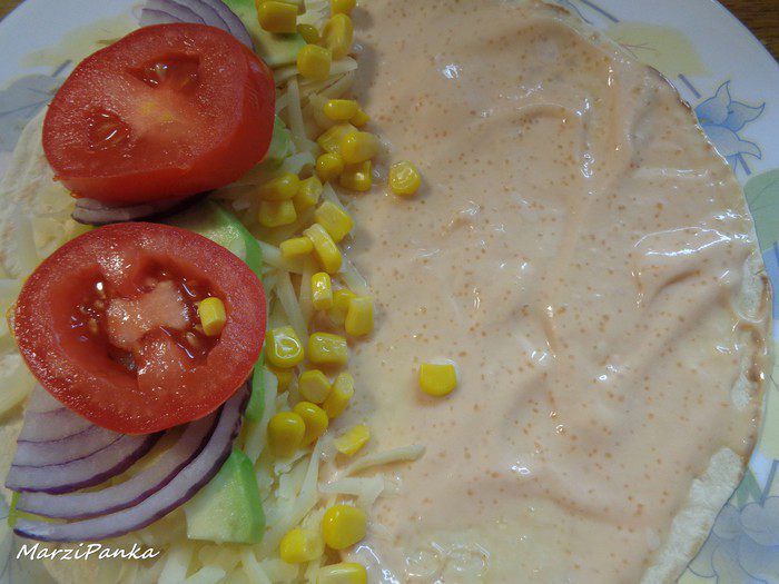 Вегетарианская кесадилья (Quesadilla)
