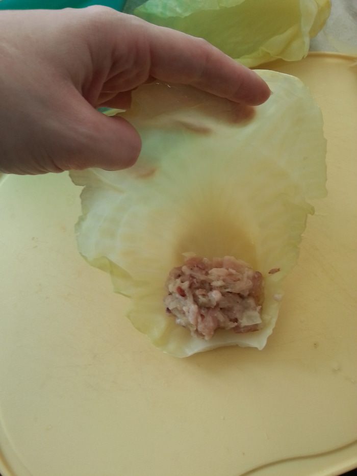 Обычные голубцы + хороший способ подготовки капустных листьев