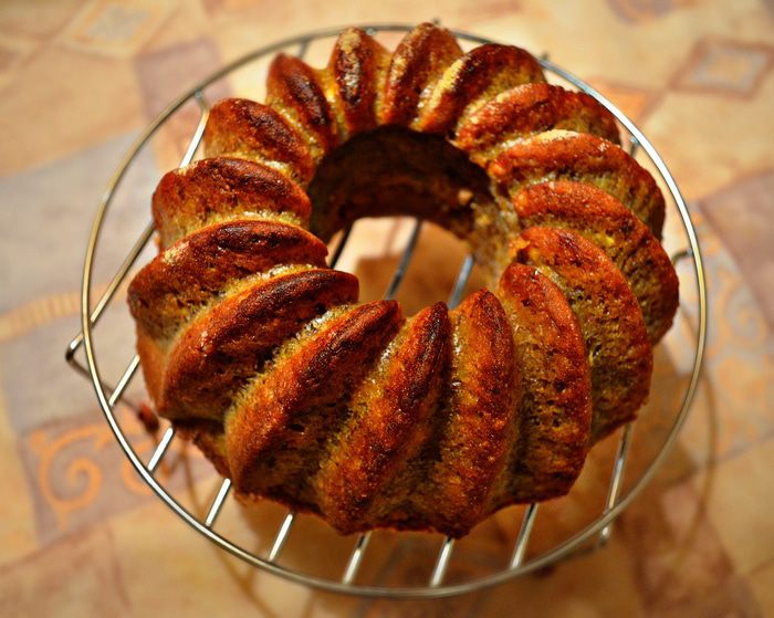 Тыквенно-апельсиновый кекс