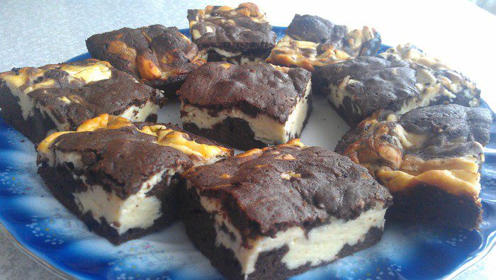 Чизкейк Брауни (Cheesecake Brownies) 