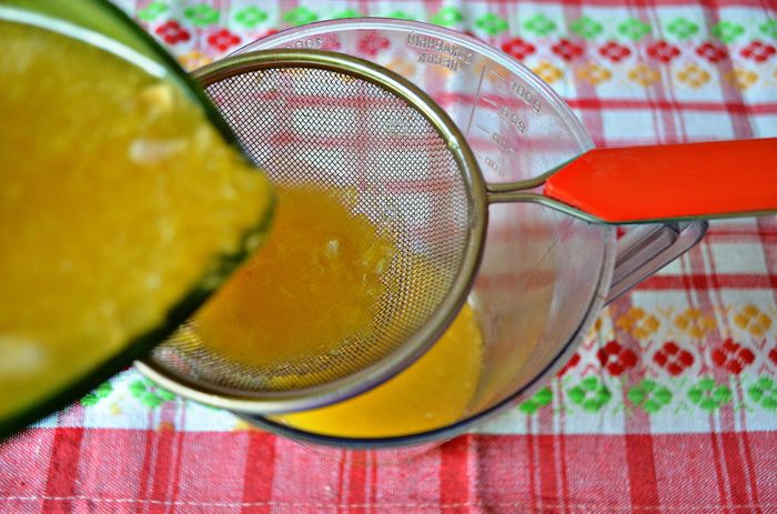Перепела, фаршированные кускусом и запеченные в апельсиновом фреше 