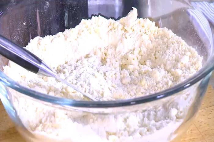 Булочки с голубикой 