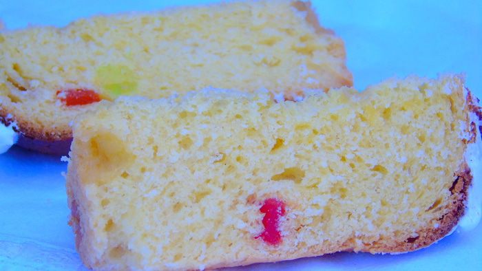 Пасхальный Кулич с марципаном