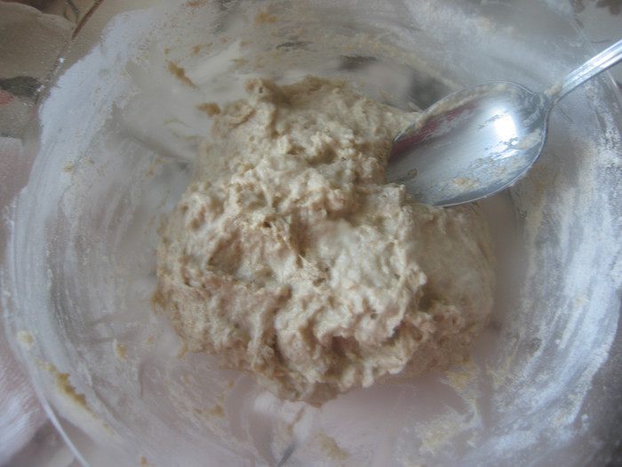 Простые полуржаные хлебцы