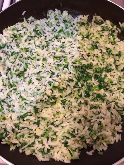 Пирожки с рисом и тархуном