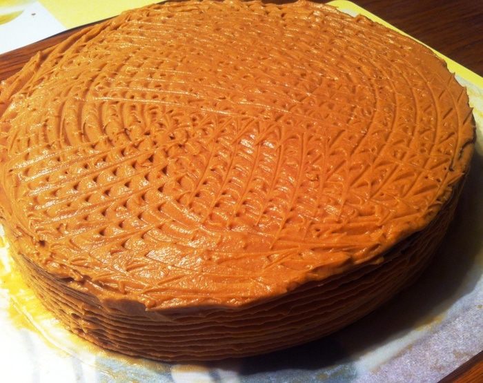 Карамельный торт от Фаркоса Вилмоса (Karamell torta) 