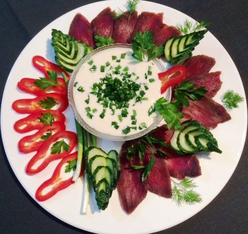 Говядина, маринованная в водке 