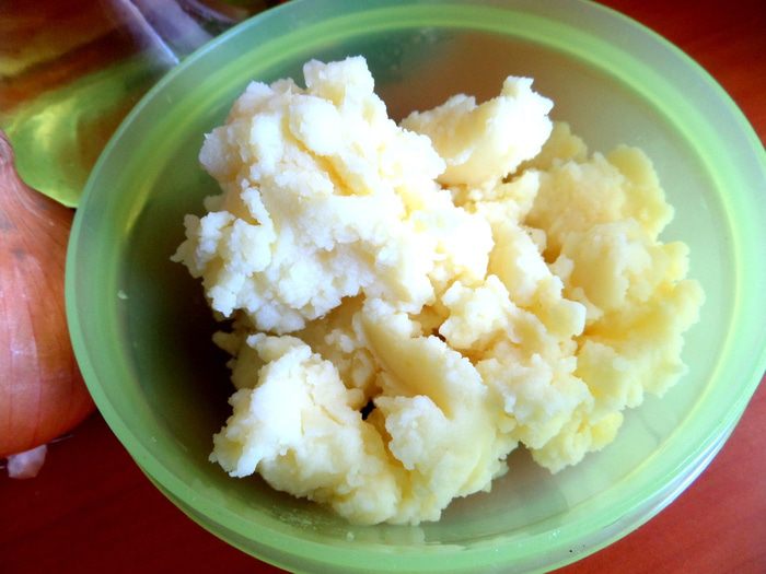 Вареники с картошкой (постные)