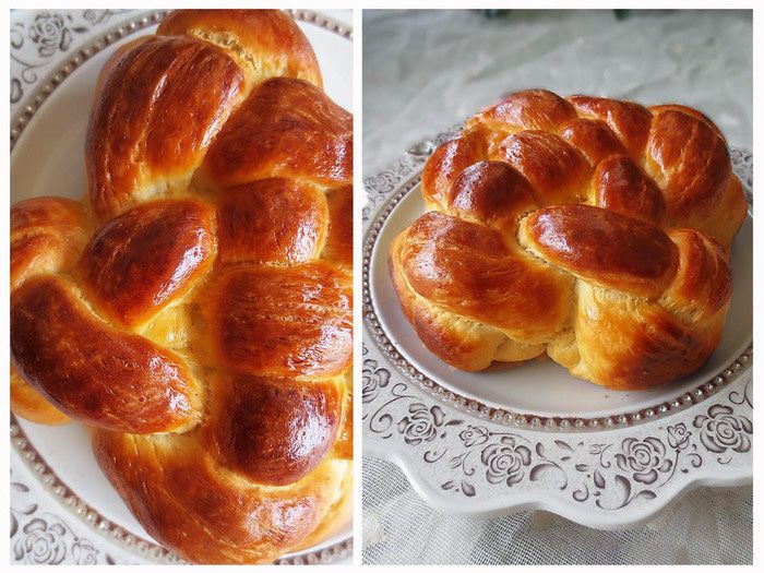 Плетеные булочки (фигурная выпечка)