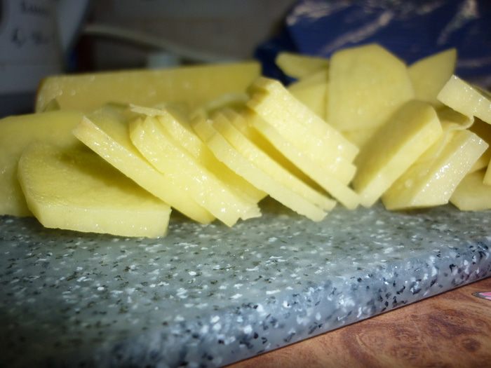 Деревенский картофельный супчик