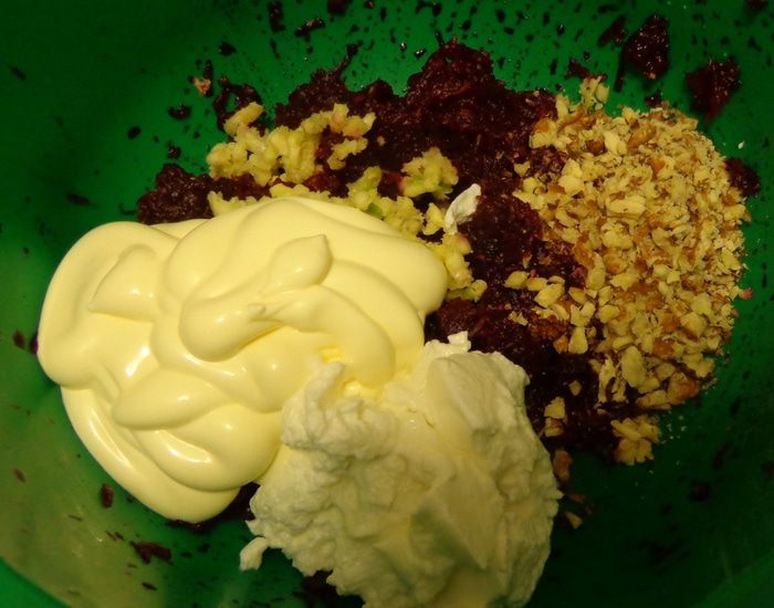 Закусочный чизейк со свеклой &amp;quot;Румяная заря&amp;quot;