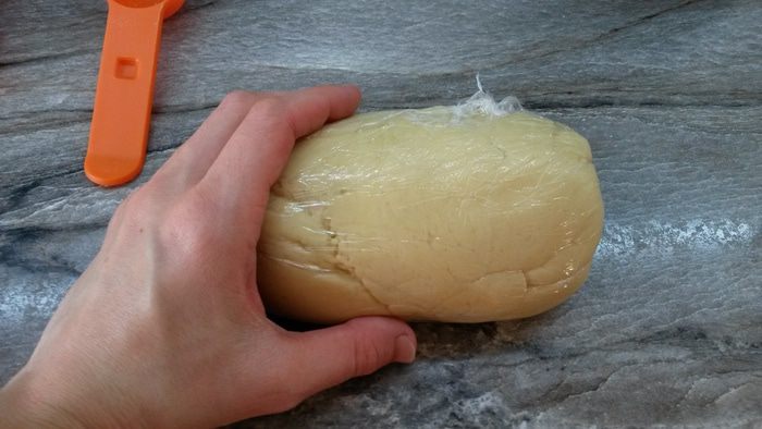 Песочные конвертики с грецкими орехами