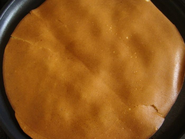 Пряные блины с припеком (рыбный торт)