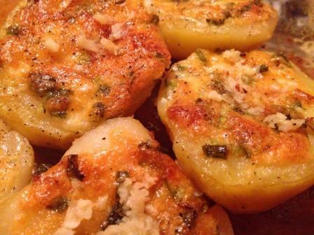 Чесночная картошка