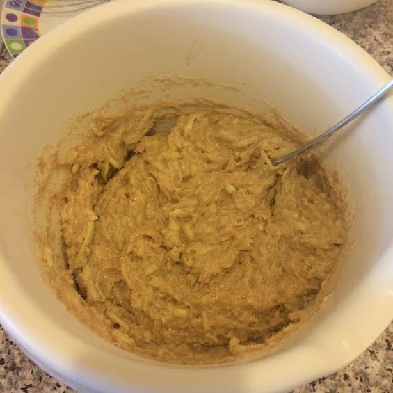 Маффины с цукини и цельнозерновой мукой