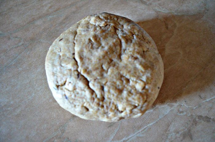 Мильфей с мясом, гречкой и овощами