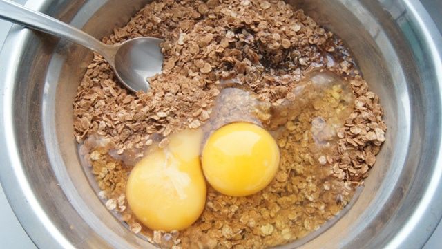 Овсяное шоколадное печенье 