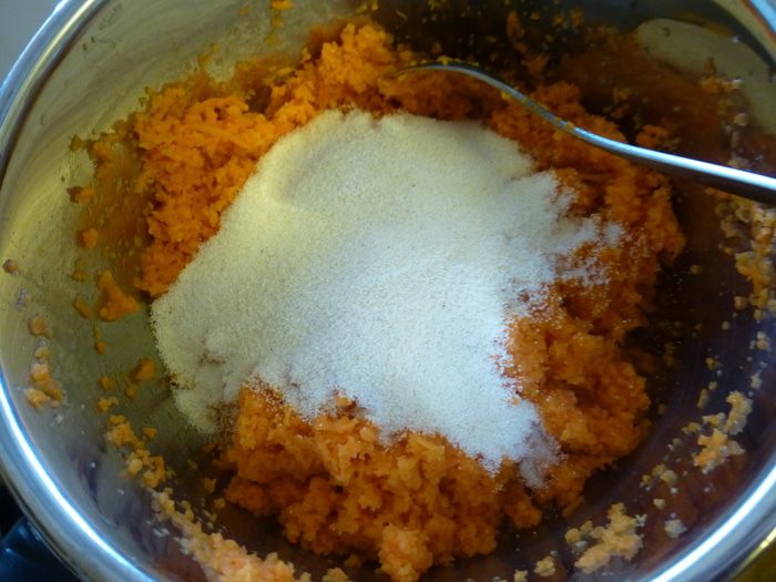 Морковные сырники